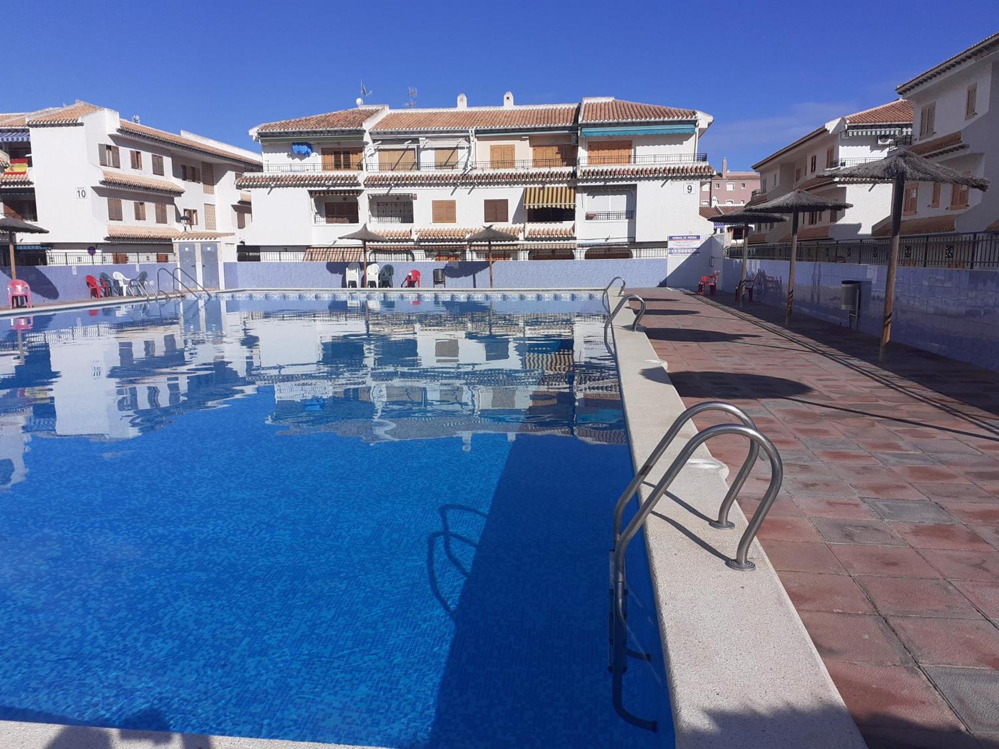 Апартаменты Vacaciones En Playa Del Tamarit Санта Пола Экстерьер фото